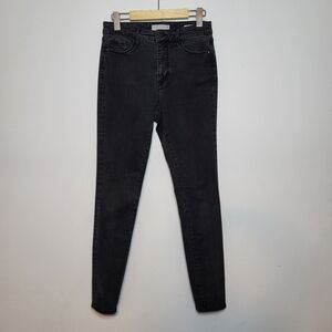Social Standard by Sanctuary High Rise Skinny Black Jeans Size 6/28